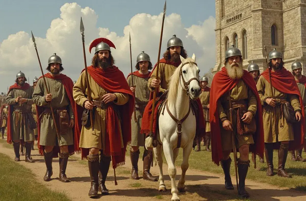 Saxons, a Germanic group