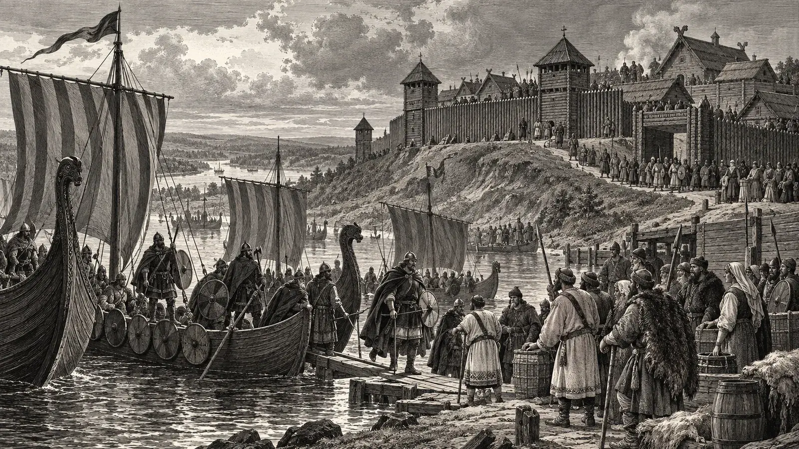 Kievan Rus' - The First East Slavic State and Fight Over Who It Belonged To